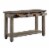 Lexicon Granby Wood 2 Drawer Console Table in Antique Gray Perspective: top