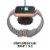 iTouch Air 3 Smartwatch: Rose Gold Case with Blush Strap 40mm Perspective: top