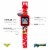 WonderWoman PlayZoom Kids Learning Smartwatch - Red Perspective: top