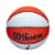 Wilson Sporting Goods WNBA Authentic Outdoor Official Women's Size Basketball - Orange/White Perspective: top