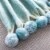 Safavieh Shae Aqua Throw Perspective: top