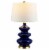 SAFAVIEH Brielle 26.5 Table Lamp | Navy | Perspective: top