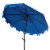 SAFAVIEH Outdoor Collection Zimmerman 9-Foot Tilt Umbrella & Flap Pacific Blue Perspective: top