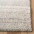 Safavieh Martha Stewart Collection Lucia Shag Stripe Accent Rug - Light Gray/White Perspective: top