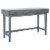 SAFAVIEH Hawthorn 3-Drawer Desk Distressed Grey Perspective: top