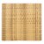 SAFAVIEH Outdoor Collection Mazeli Trash Bin Natural Perspective: top