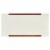 SAFAVIEH Marwood Desk White / Brown Perspective: top