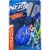 NERF Vortex Aero Howler Foam Football - Blue and Gray Perspective: top
