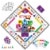 Hasbro Gaming Monopoly Junior 2 Games in 1 Board Game Perspective: top