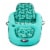 Aqua Leisure Campania 2 in 1 Convertible Water Lounger Pool Inflatable, Floral Perspective: top