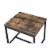Bowery Hill Square End Table in Weathered Oak and Black Perspective: top
