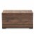 Bowery Hill Modern Walnut Brown Finished Cat Litter Box Cover House Perspective: top