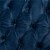 Bowery Hill Navy Velvet Upholstered Gold Finished Lounge Chair Perspective: top