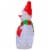 Northlight 25  Lighted Commercial Grade Acrylic Christmas Snowman Display Decoration Perspective: top