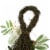Northlight 24  Pumpkins and Berries Artificial Fall Harvest Twig Teardrop Swag Perspective: top