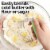 Zulay Kitchen Dough Blender and Pastry Cutter - Light Green Perspective: top