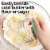 Zulay Kitchen Dough Blender and Pastry Cutter - Mint Perspective: top