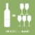 SEAGLASS Alcohol Removed Pinot Grigio California White Wine Perspective: top