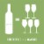 SEAGLASS Alcohol Removed Pinot Grigio California White Wine Perspective: top