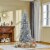 Artificial Christmas Tree 6' Indoor Realistic Holiday Decoration, 618 Tips Perspective: top