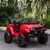 12V Battery Powered Kids Ride On Car Off Road Truck Toy w/ Parent Remote, Red Perspective: top