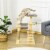 25.5  Cat Tree Tower, Pinewood Climbing Kitty Activity Set, Jute Scratching Post Perspective: top