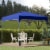 Pop Up Gazebo Foldable Canopy Tent with Wheeled Carry Bag & 4 Leg Weight Bags Perspective: top