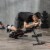 Multi-Workout Ab Machine Foldable Abdominal Cruncher Sit Up Bench Side Shaper Perspective: top