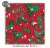 Party Creations Holiday Greenery Lunch Napkins Perspective: top