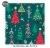 Party Creations Joyful Trees Lunch Napkins Perspective: top