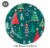 Party Creations Joyful Trees Lunch Plates Perspective: top