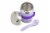 Manna Food Jar - Purple Perspective: top