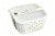 Core Home Bamboo Fiber Wildflower Food Storage Container Perspective: top