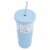 Manna™ Mug Tribeca Tumbler 24 oz Light Blue Perspective: top