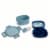 Core Home Manna Salad Bento Box - Light Blue Perspective: top