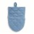 Core Home™ Mini Mitt with Silicone Print - Blue Perspective: top