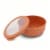 Core Home™ Classic Mixing Bowl With Lid  - Orange Perspective: top