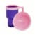 Core Home™ Stadium Mug Tumbler & Bowl Pink/Purple Perspective: top