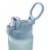 Manna™ Push™ Pastic Bottle Blue Perspective: top