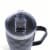 Manna™ Cozy™ Stainless Steel Mug - Black Checkers Perspective: top