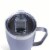 Manna™ Cozy™ Stainless Steel Coffee Mug - Purple Metallic Perspective: top