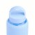 Manna™ Glass Water Bottle - Blue Perspective: top