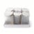 Core Home Glass Storage Jars Perspective: top