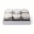 Core Home Glass Storage Jars Perspective: top