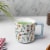 Core Home™ Square Handle Mug - Floral Perspective: top