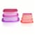 Core Plastic Food Storage Rectangle Bowl Set 14 Piece Perspective: top