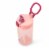 Manna™ Plastic Push Bottle - Pink Perspective: top