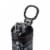 Manna™ Push™ Stainless Steel Bottle - Black Perspective: top