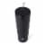 Manna™ Axel™ Stainless Steel Tumbler With Straw - Black Perspective: top