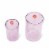 Core Glass Canister - Red Perspective: top